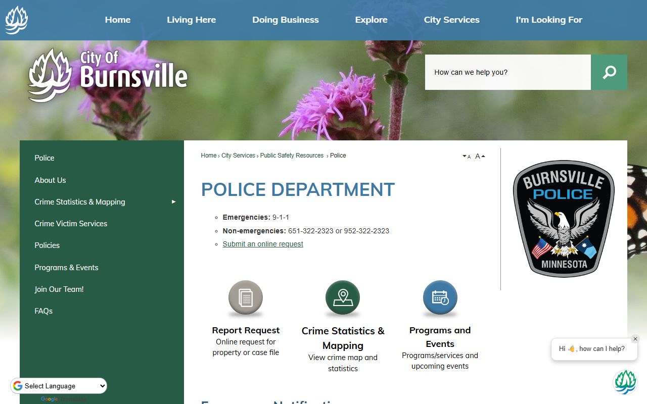 burnsville police department booking reports
