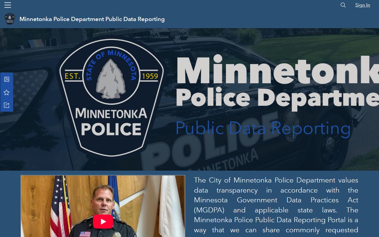 minnetonka police data portal booking reports