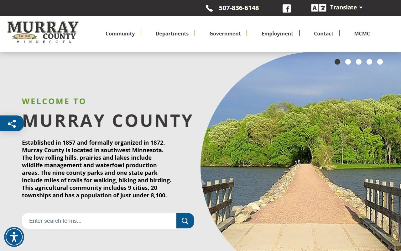Murray County official website for booking reports